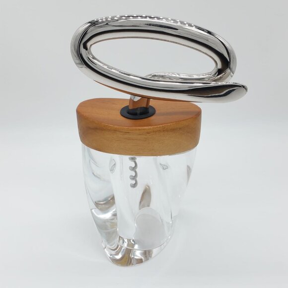 Nambé Twist Corkscrew Wine Opener MT0556 by Neil Cohen - Picture 14 of 14